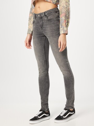 GARCIA Skinny Jeans 'Celia' in Zwart: voorkant