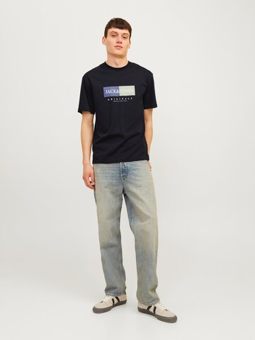 JACK & JONES Bluser & t-shirts 'JWHFREDERIKSBERG' i sort