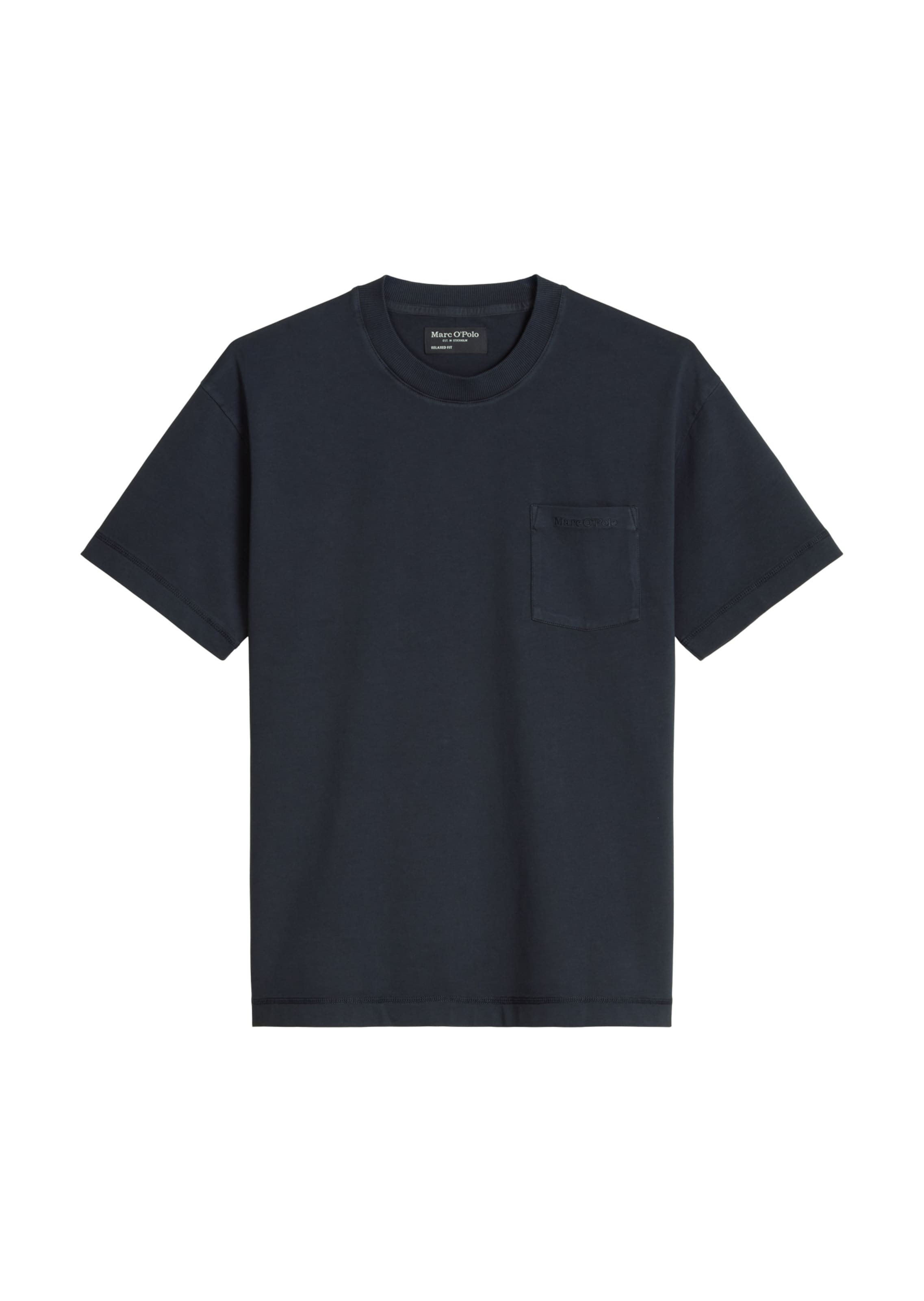 Marc O'Polo Shirt in Blauw: voorkant
