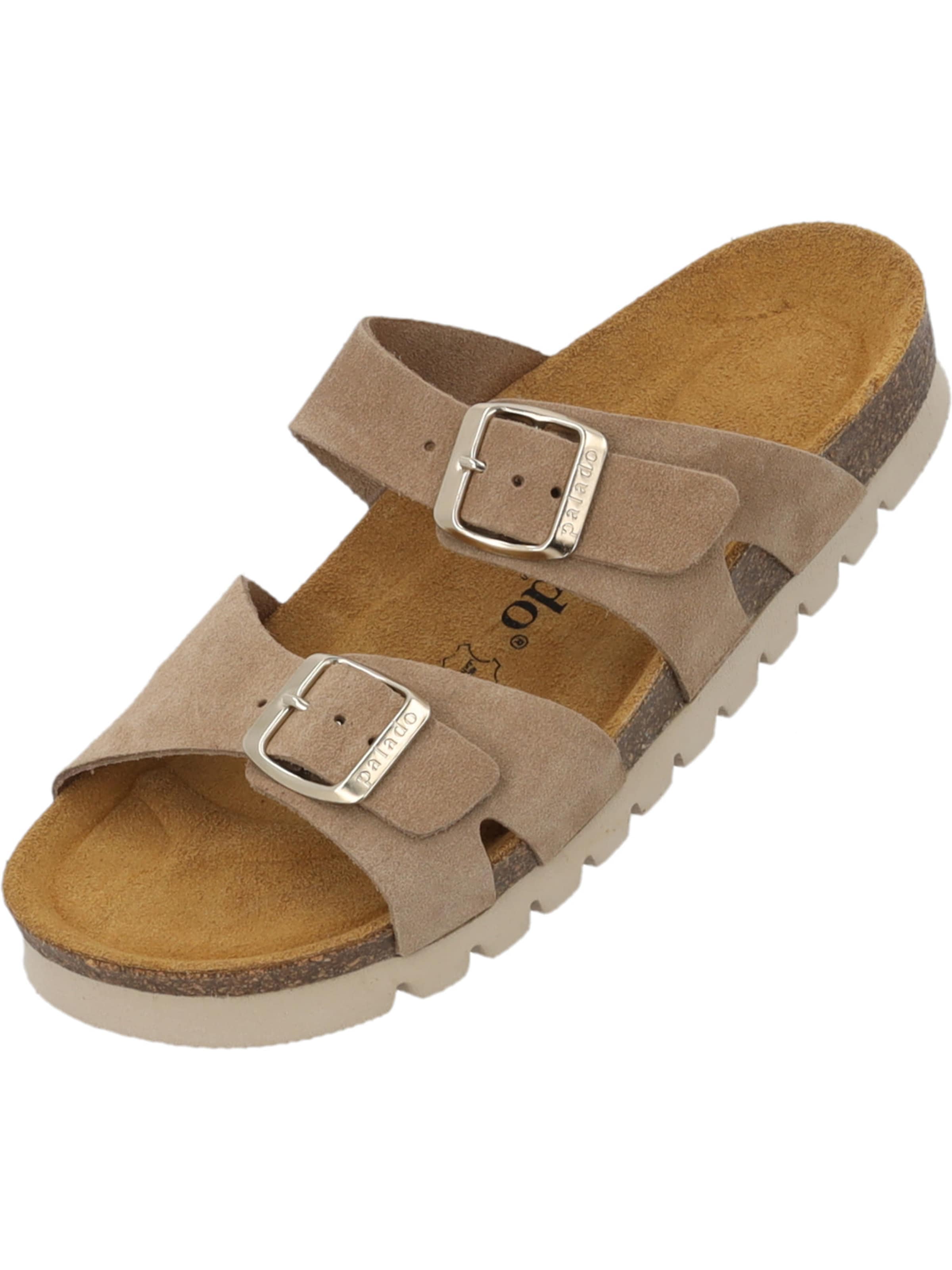 Palado Mule in Beige: front