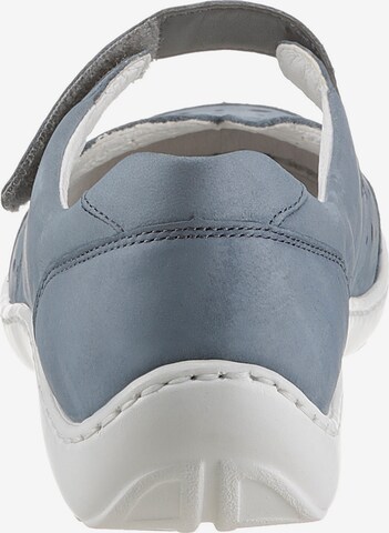 WALDLÄUFER Ballet Flats with Strap in Blue