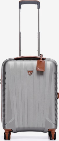 Roncato Trolley 'E-Lite ' in Silber: Vorderseite