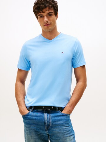 TOMMY HILFIGER Shirt 'ESSENTIAL' in Blauw: voorkant