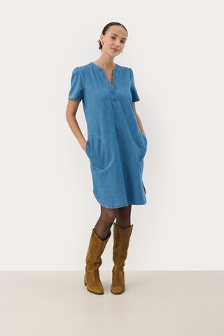 Robe 'Aminase' Part Two en bleu