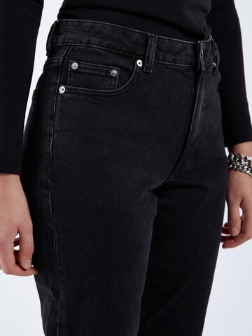 Dr. Denim Regular Jeans 'Drdenimarch Mid Straight' in Zwart