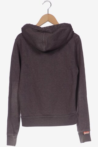 Superdry Sweatshirt & Zip-Up Hoodie in S in Brown