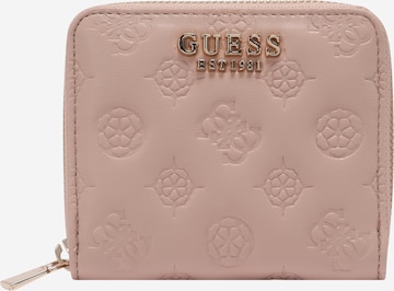 GUESS Wallet 'La Femme' in Pink: front