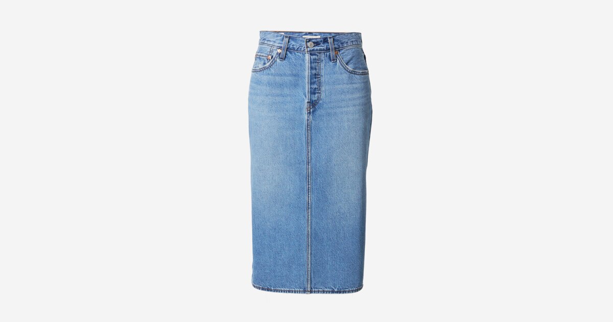 LEVI'S ® Rok in Blauw Denim | ABOUT YOU