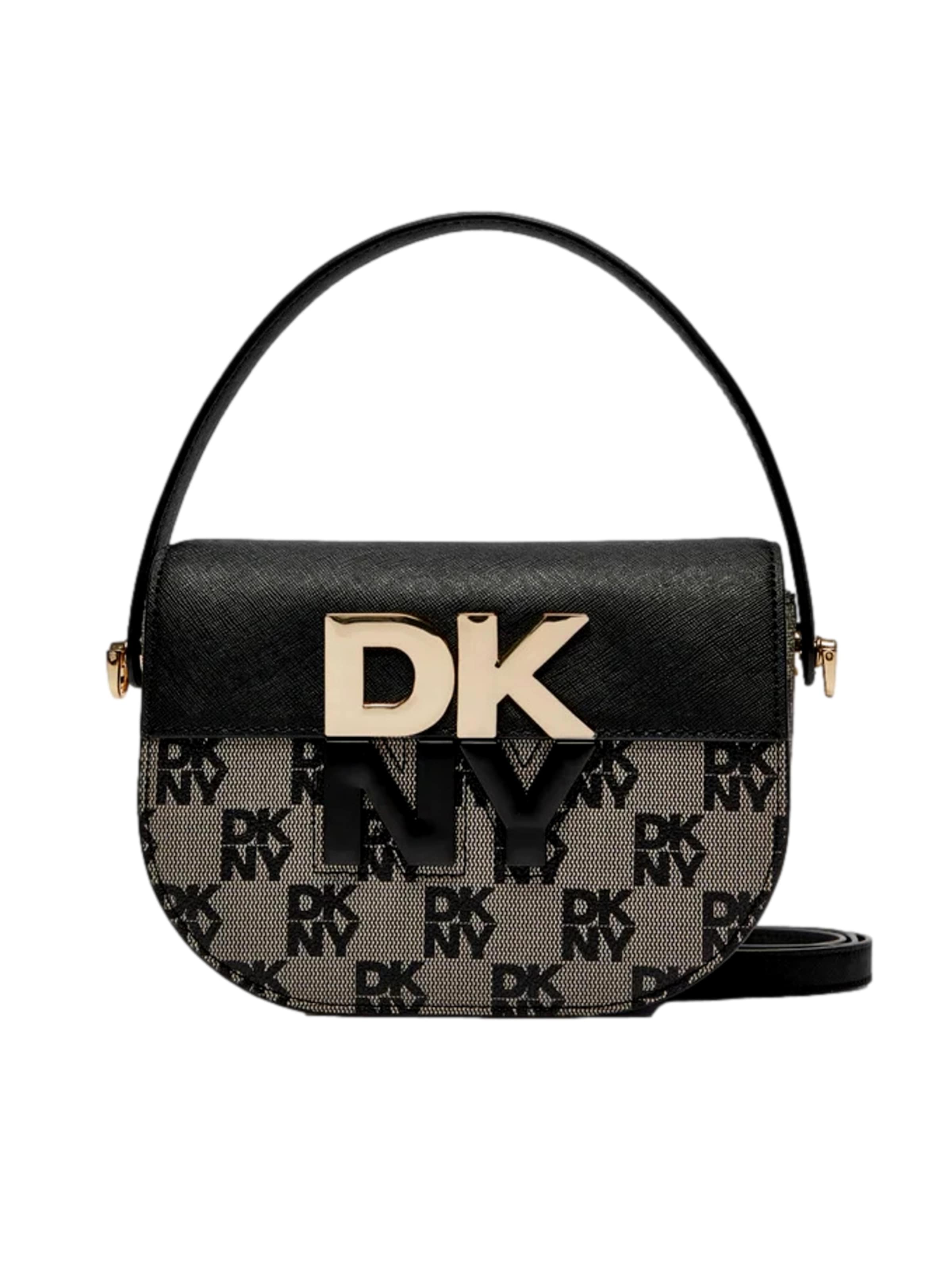 DKNY - Bolso de hombro 'Echo' en negro: frente