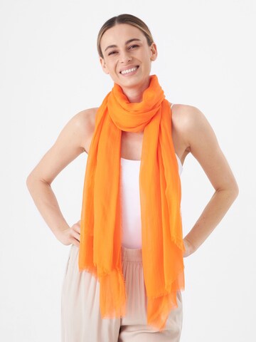 CODELLO Scarf in Orange: front