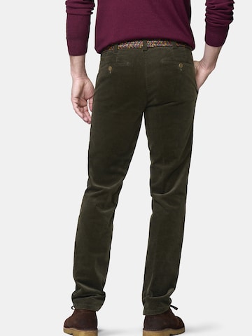 Regular Pantalon chino 'Bonn 2-3708' MEYER en vert