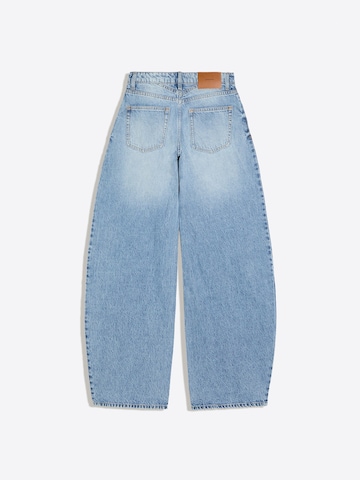 Bershka Baggy Farmer - kék