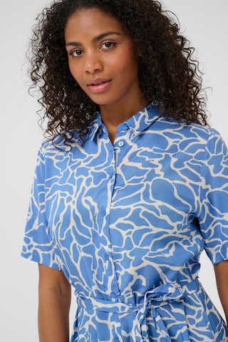 Kaffe Blousejurk 'Emine' in Blauw