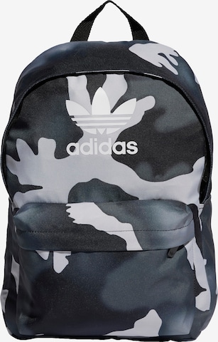 ADIDAS ORIGINALS Rugzak 'Camo Classic' in Zwart: voorkant