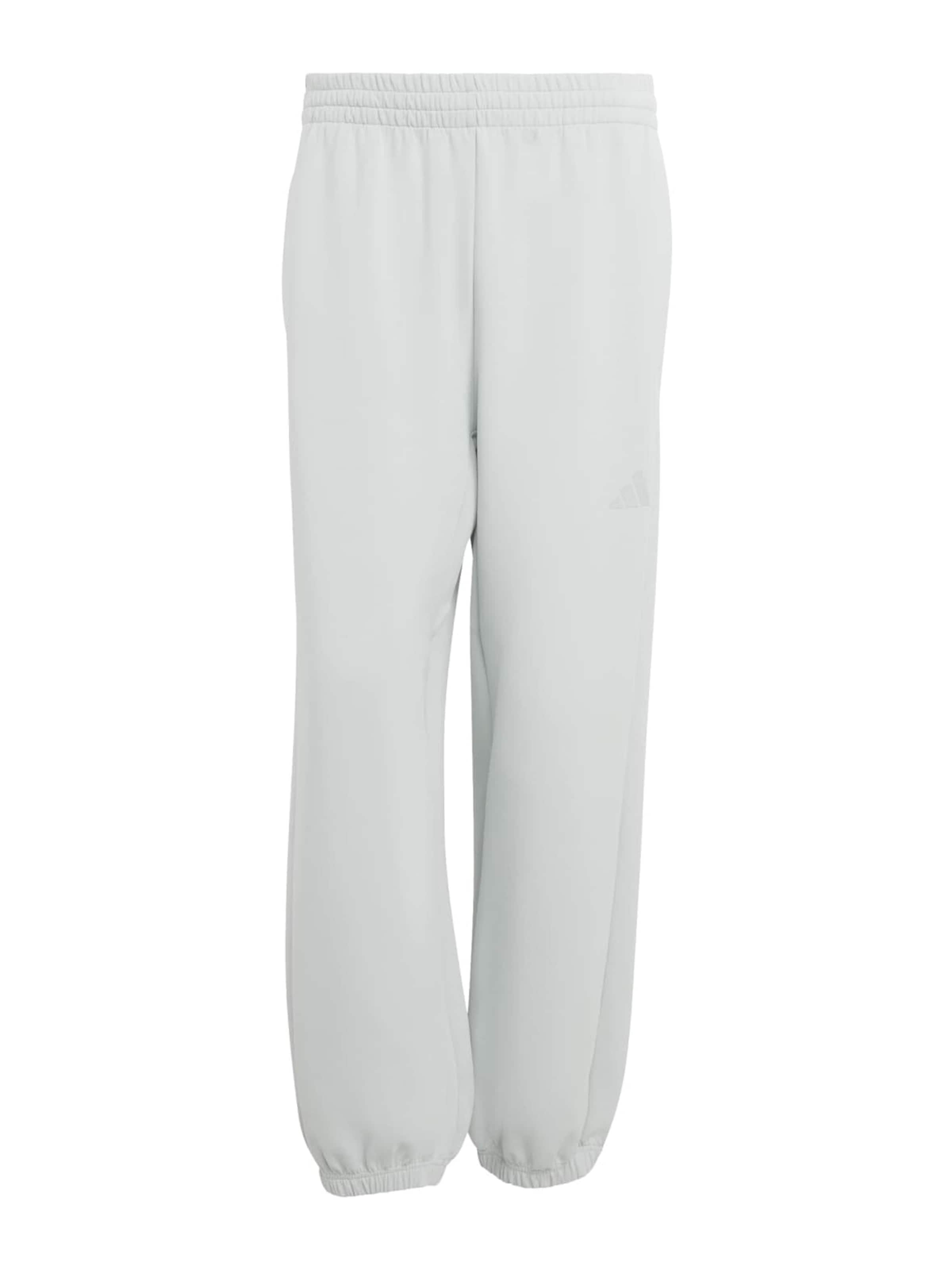 Effilé Pantalon de sport 'Soft Luxe' ADIDAS SPORTSWEAR en vert : devant