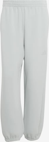 Effilé Pantalon de sport 'Soft Luxe' ADIDAS SPORTSWEAR en vert : devant