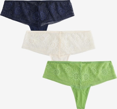 Next Tanga gaćice u noćno plava / kivi zelena / bijela, Pregled proizvoda