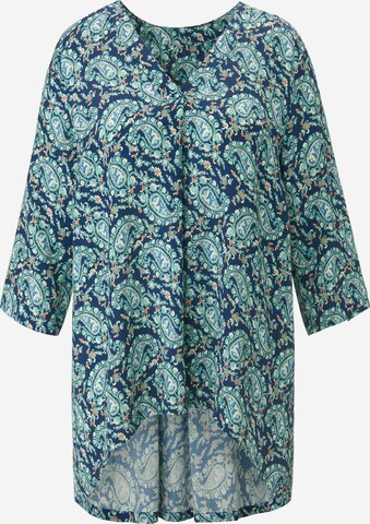 Emilia Lay Blouse in Blauw: voorkant