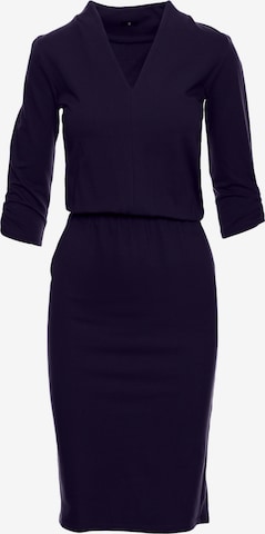 Stylove Šaty – modrá: přední strana