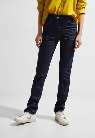 CECIL Slimfit Jeans in Blau: predná strana