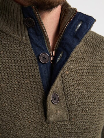 PETROL INDUSTRIES MEN Sweater in Green