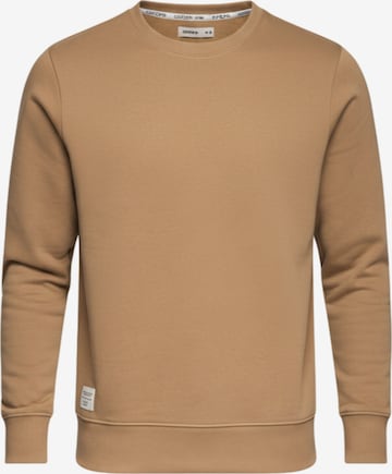 Ombre Sweatshirt in Bruin: voorkant
