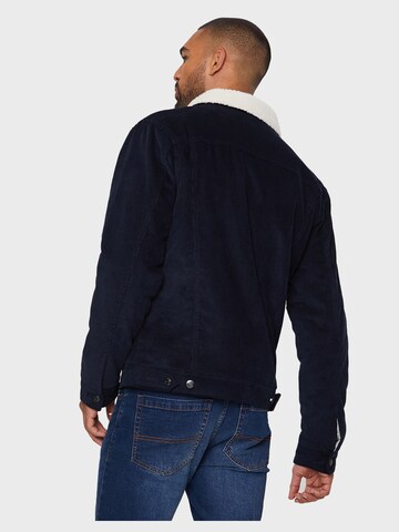 Threadbare Between-Season Jacket 'Philip' in Blue