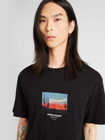 JACK & JONES T-shirt 'ARUBA' i svart