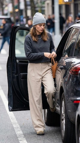 studioselect Sweatshirt 'Cassidy' in Grijs