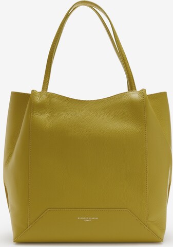 Cabas Gianni Chiarini en jaune : devant