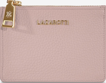 Astuccio 'Bologna' di Lazarotti in rosa: frontale