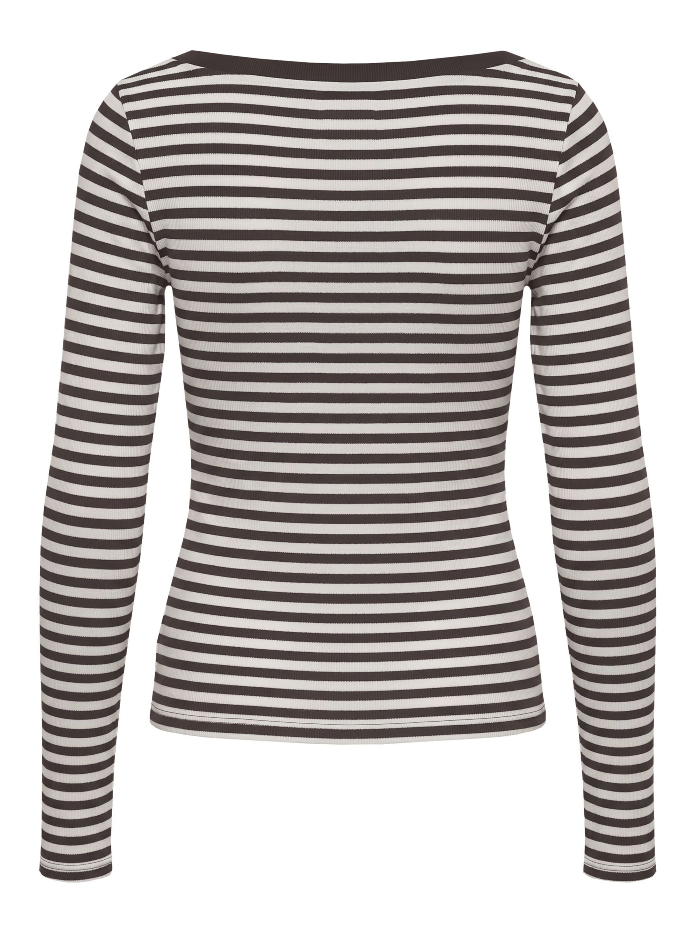 PIECES Shirt 'PCSof' in Braun