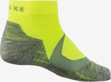 FALKE Athletic Socks 'RU4 Cool ' in Yellow