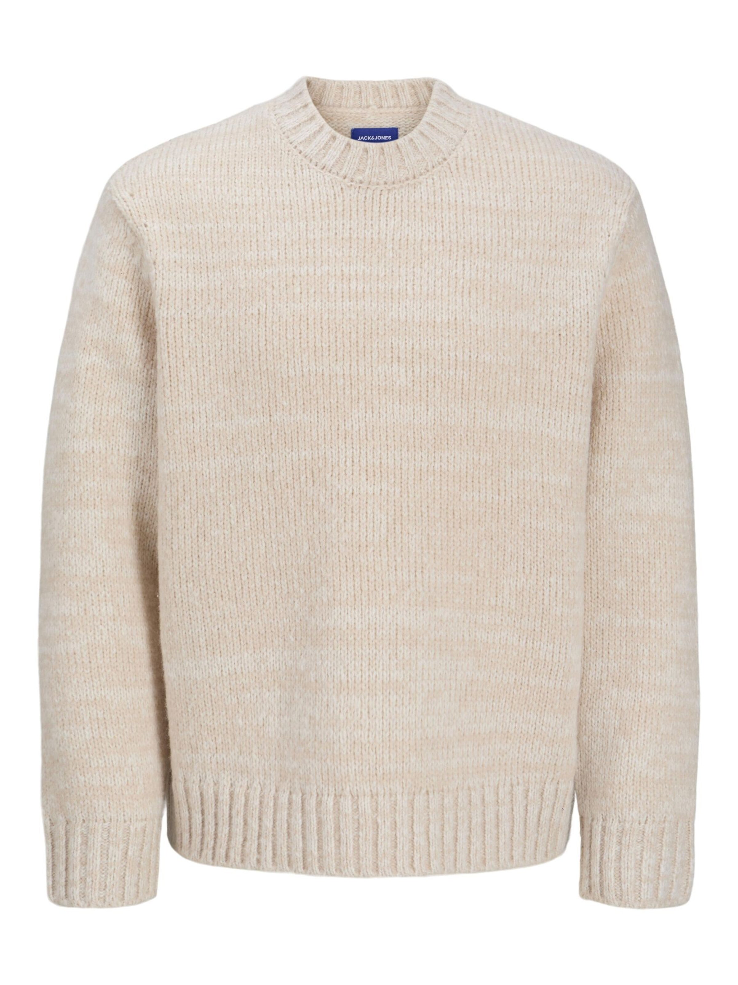 JACK & JONES Pullover in Beige: Vorderseite