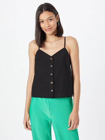 Warehouse Top in Black: front