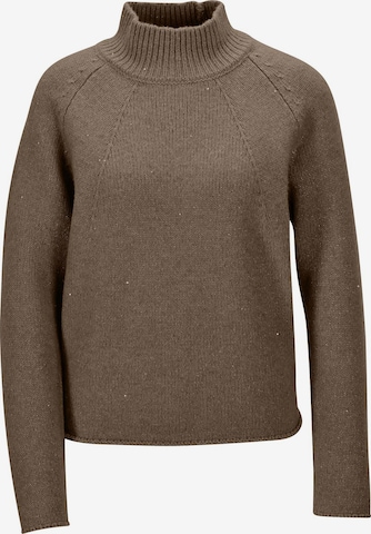 Pull-over MADELEINE en beige : devant