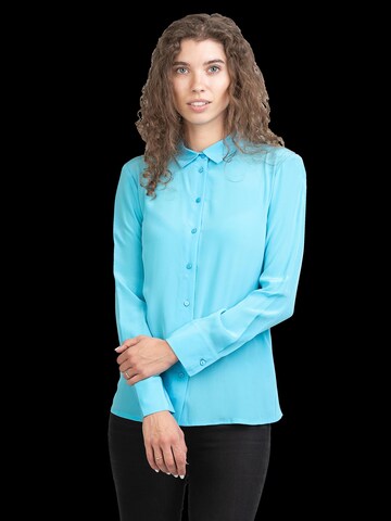 Posh Gear Bluse 'Collettoseta'‌‌‌‌‌‌‌‌‌‌ in Blau