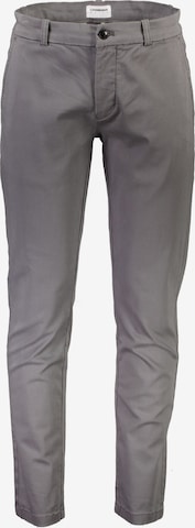 Pantalon chino Lindbergh en gris : devant