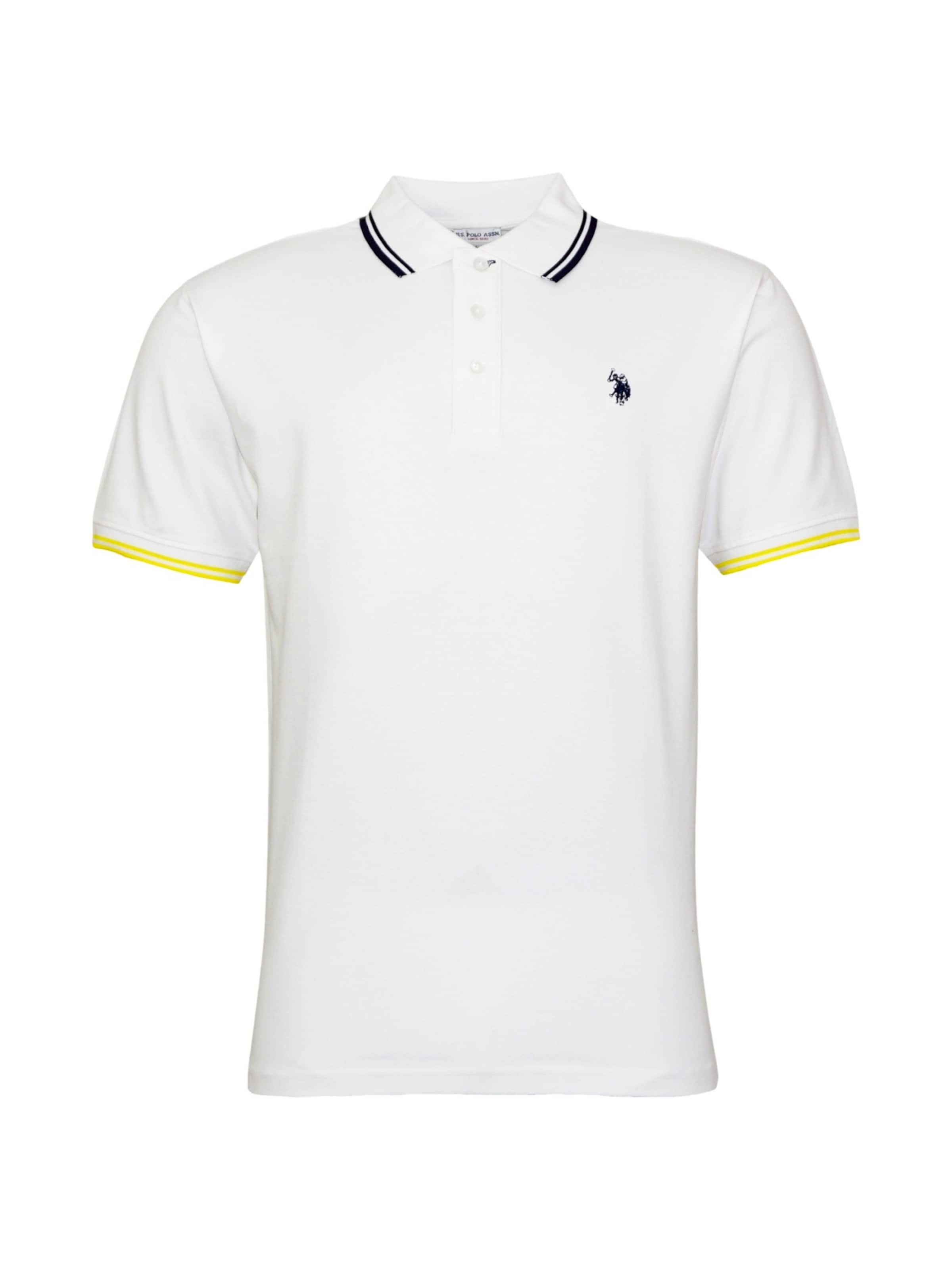 U.S. POLO ASSN. Tričko - Biela: predná strana