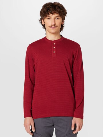 T-Shirt TOM TAILOR en rouge : devant