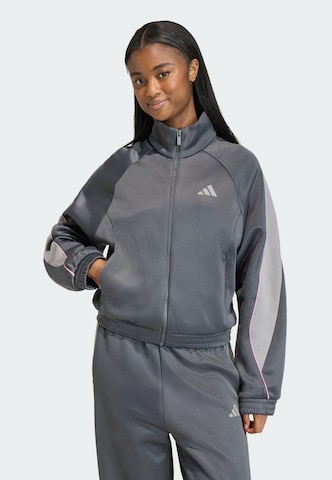 ADIDAS SPORTSWEAR Trainingsjacke in Grau: Vorderseite