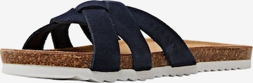 ESPRIT Mules in Blue: front