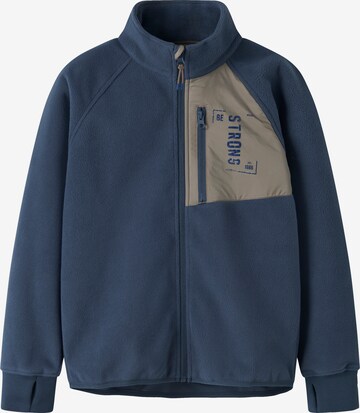 NAME IT Fleecejacke 'NKNMOVE03' in Blau: Vorderseite