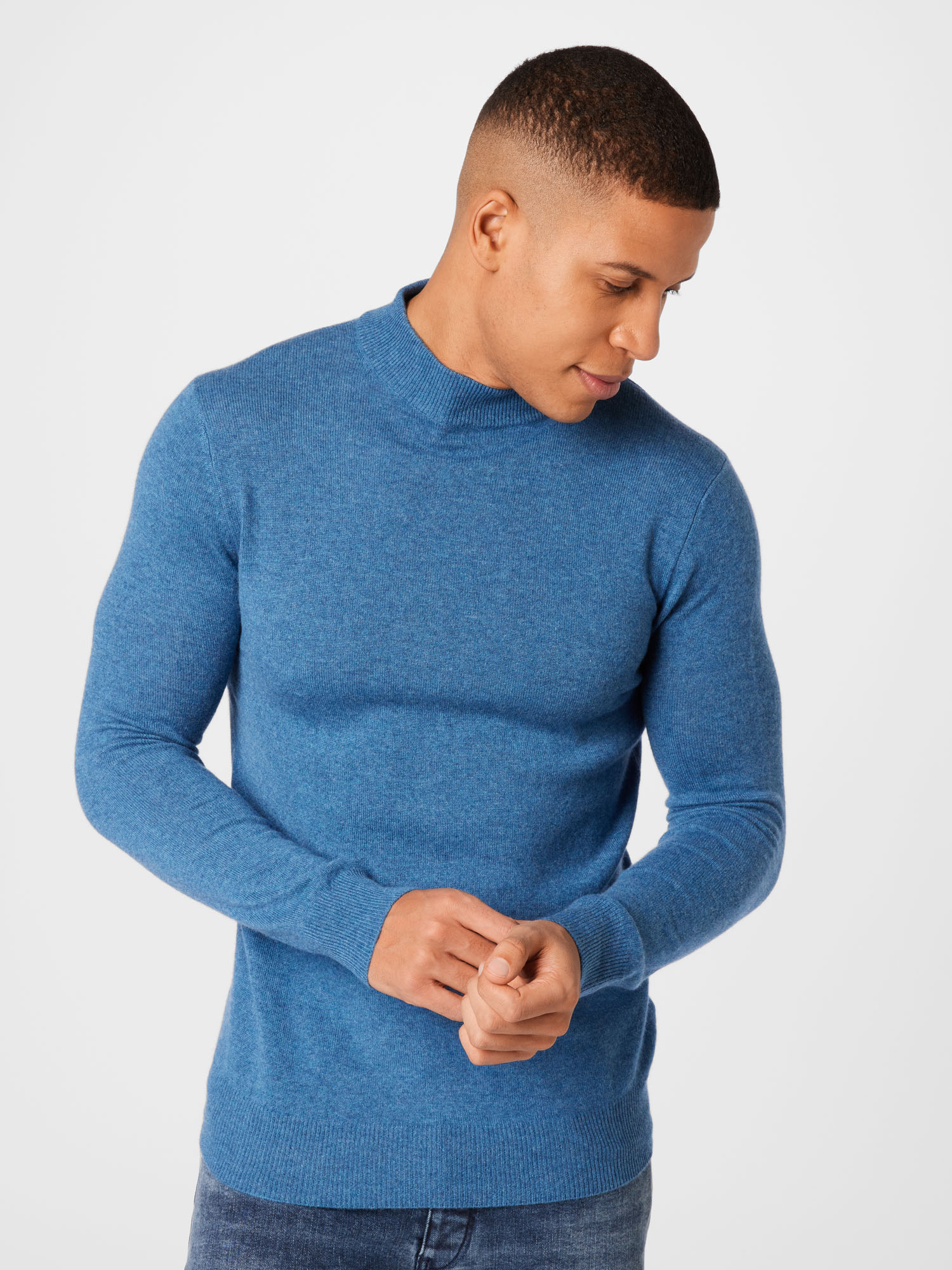 Swetry & kardigany Mężczyźni Pure Cashmere NYC Sweter w kolorze Niebieskim 