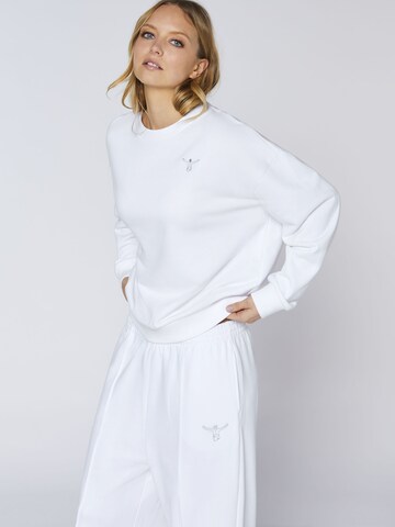 CHIEMSEE Sweatshirt in Weiß