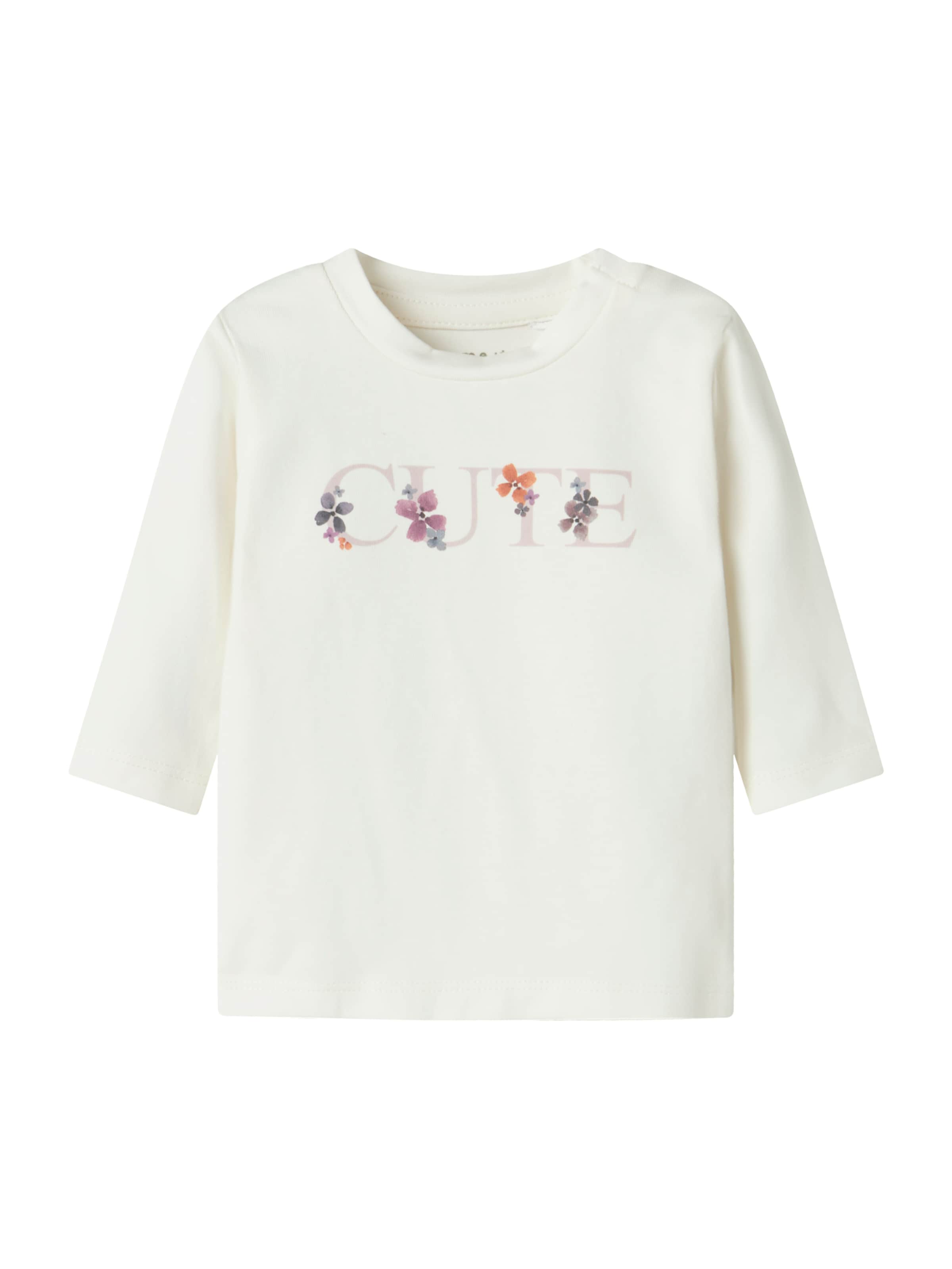 NAME IT - Camiseta 'NBFNEYA' en blanco: frente