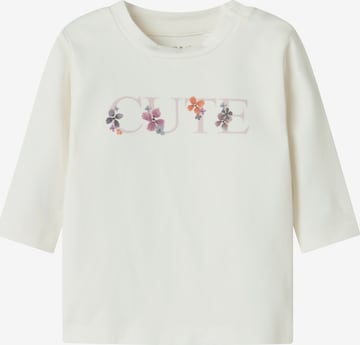 T-Shirt 'NBFNEYA' NAME IT en blanc : devant