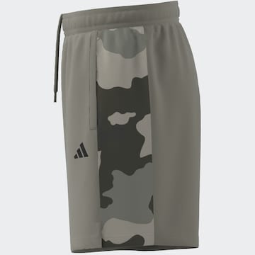 ADIDAS PERFORMANCE Regular Workout Pants in Grey