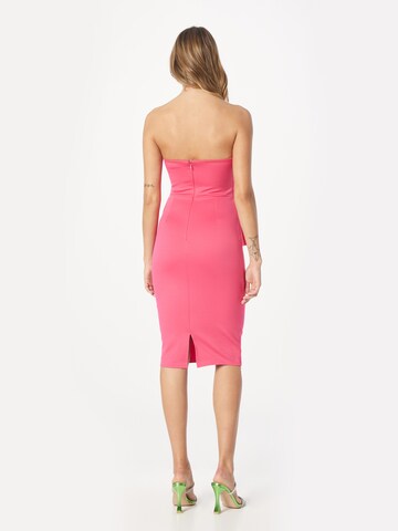 Lipsy Kjole 'PEPLUM' i pink