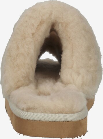 SHEPHERD Pantolette in Beige